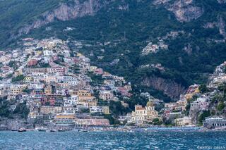 Tiers of Color Above the Sea