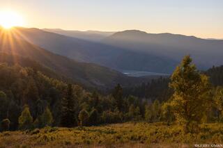 When Morning Breaks the Ridge