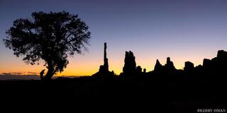 Stillness Before Sunrise in Monument Valley