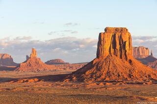 Awakening Light in Monument Valley