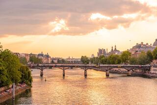Golden Hour on the Seine