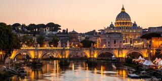 Golden Hour in the Heart of Rome