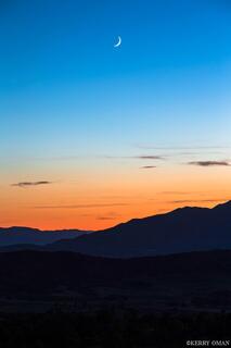 Crescent Over the Valley