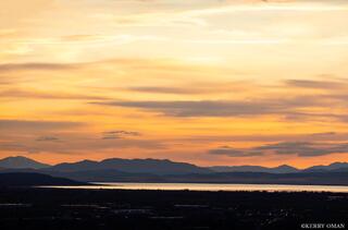 April Glow over Utah Lake