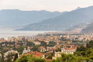Overlooking Ventimiglia