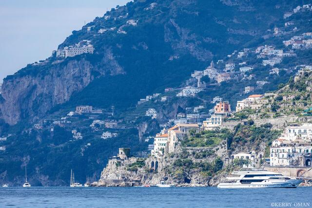 Terraced Dreams of the Amalfi Coast print