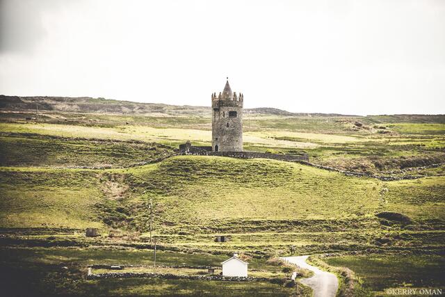 Doonagore Castle Above Doolin print