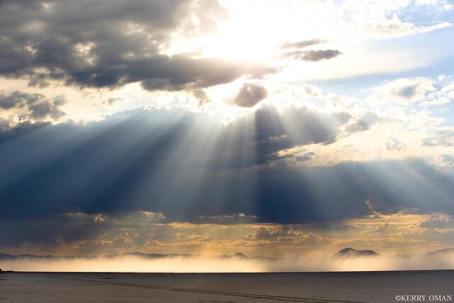 Veil of Dust and Light print