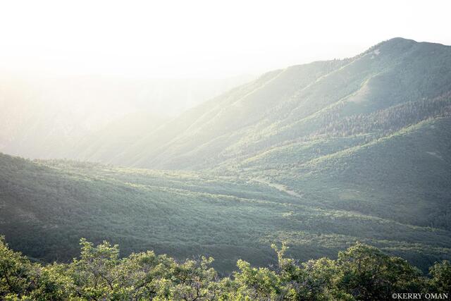 First Light Over Hobble Creek print