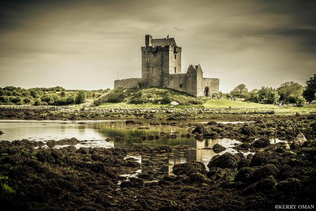 Dunguaire Castle on Galway Bay print