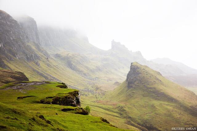 Mist Over the Quiraing print