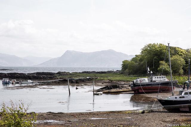 Low Tide at Skye’s Edge print