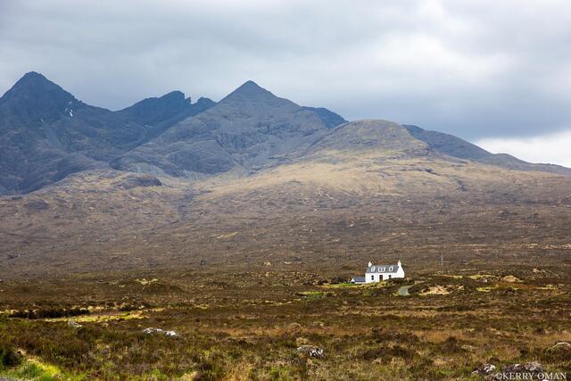 At the Edge of the Cuillins print