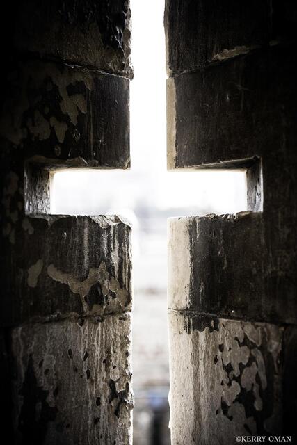 Watchtower Cross print