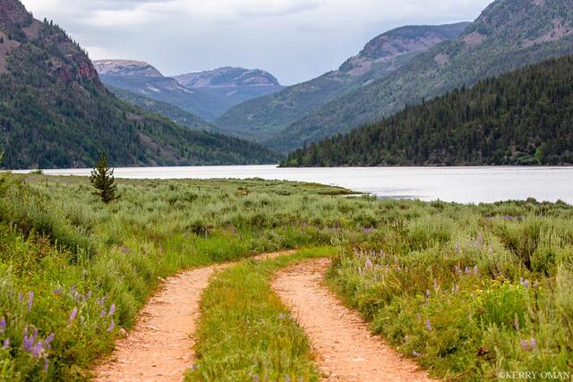 Path to Moon Lake print