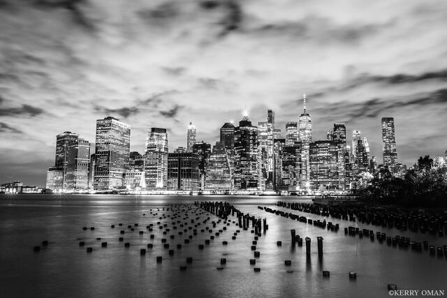 Still Waters, City Lights print