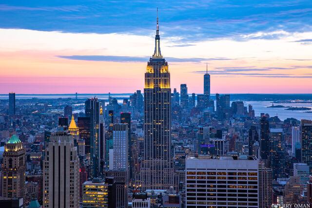 Empire at Dusk print