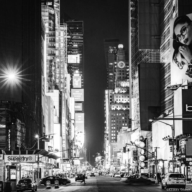 Broadway Glow print