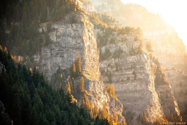 Canyon Lightfall print