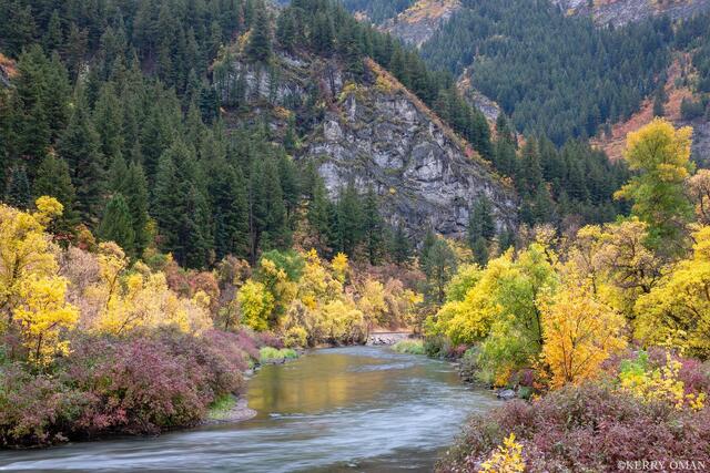 River of Color print