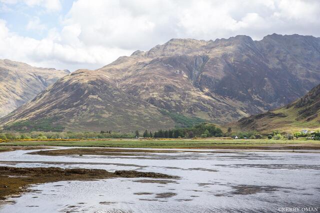 Beneath the Highland Rise print