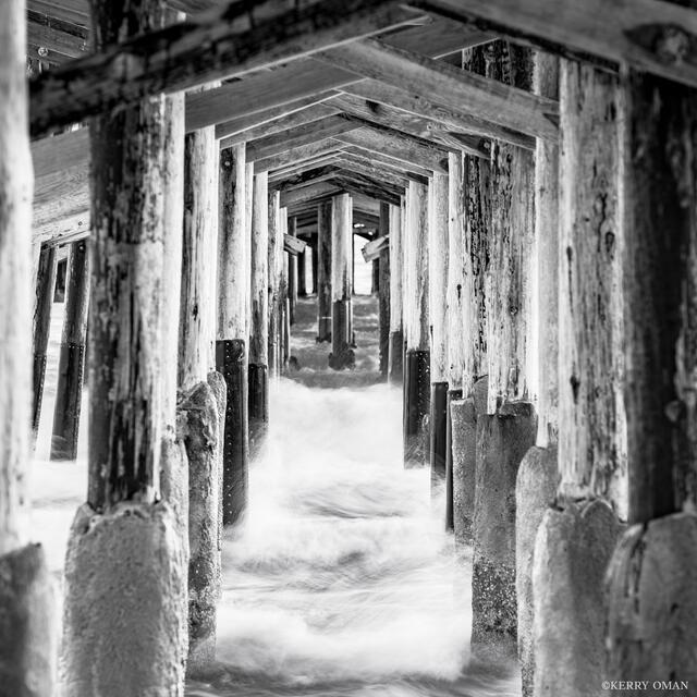 Where Water Moves Through Wood print