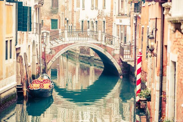 Quiet Canal, Venice print