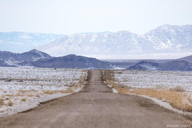 Winter Road West print