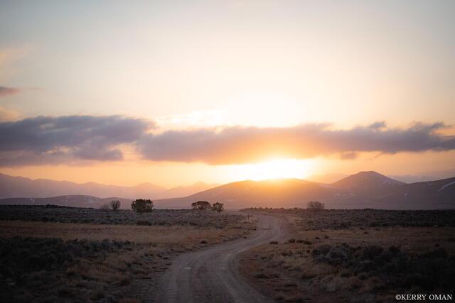 First Light on the Range print